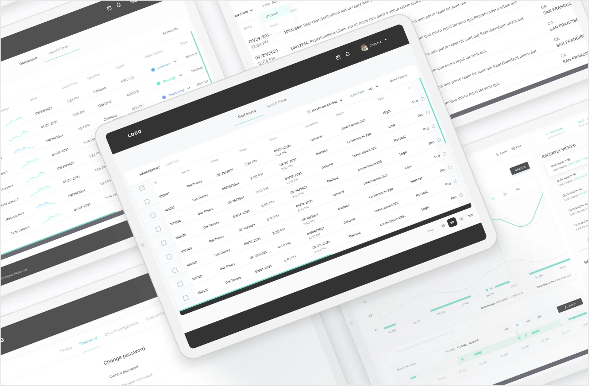 Eigen Sense SaaS dashboard for real-time energy network monitoring.