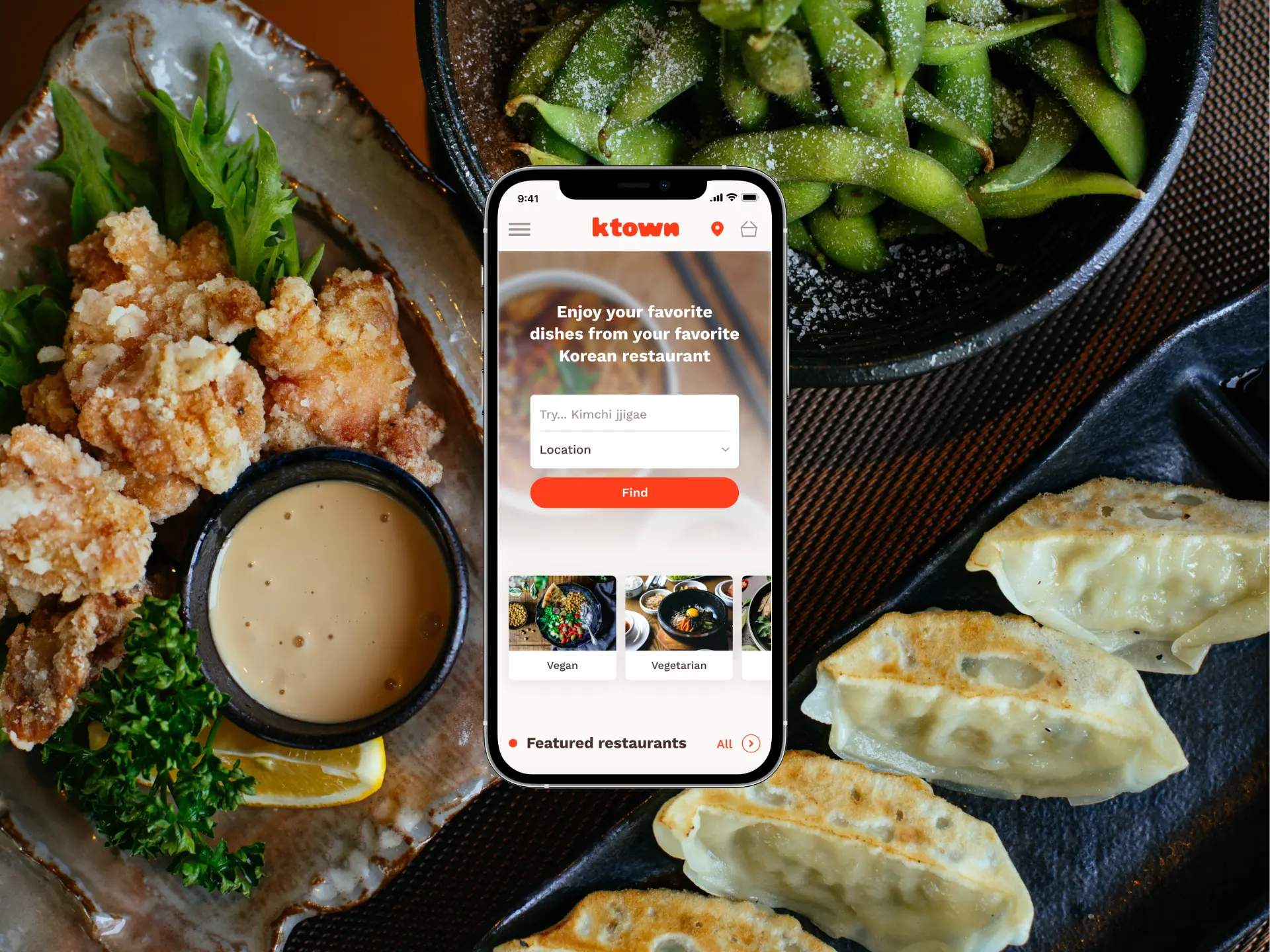 Ktown web app design and branding.