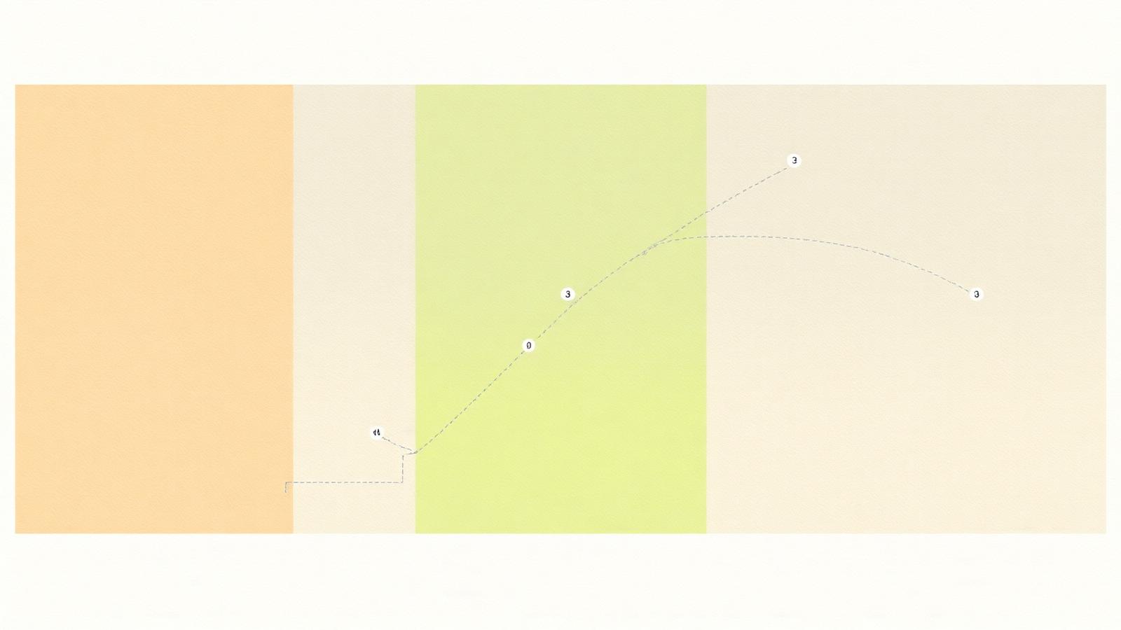 Abstract scored diagnostic panels in the oak palette representing the five readiness dimensions