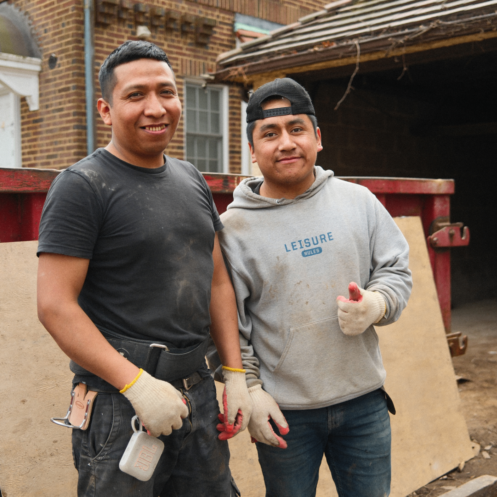BuildFT crew portrait on site.